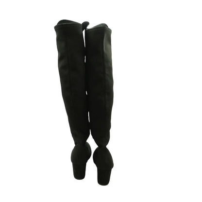 Tieland Over The Knee Boot in Black