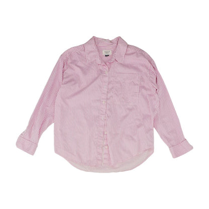 Pink Striped Button Down