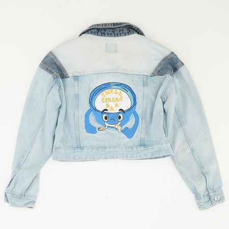 2021 Blurry Giant Monogram Denim Jacket