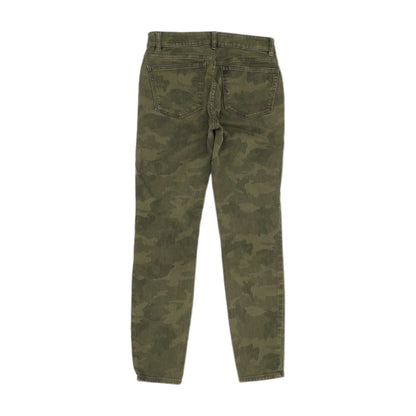 Olive Camo Skinny Leg Jeans