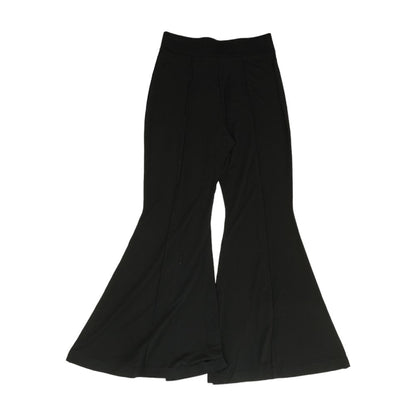 Black Solid Dress Pants