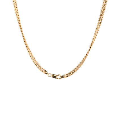 14K Gold Cuban Chain Necklace