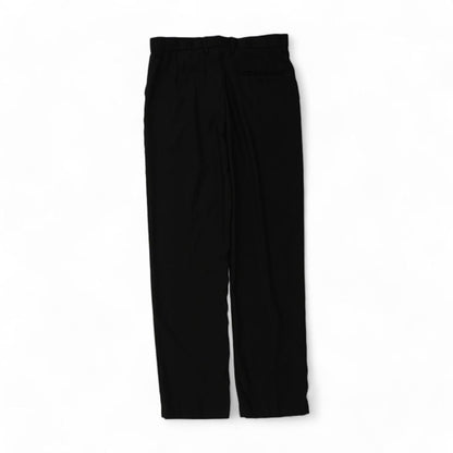 Black Solid Dress Pants