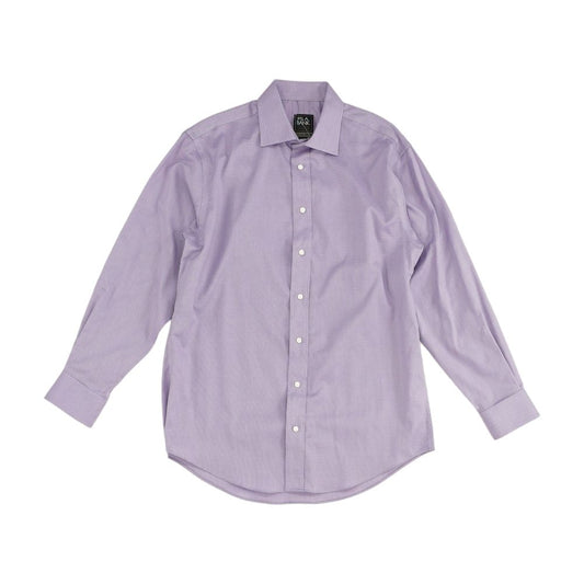 Purple Misc Long Sleeve Button Down