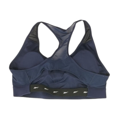 Navy Solid Sports Bra