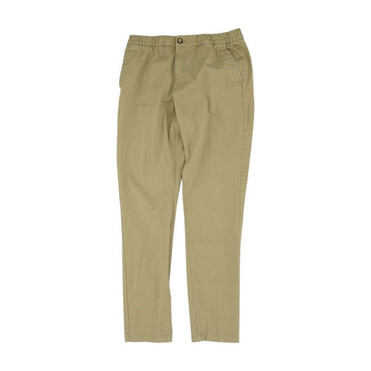 Khaki Solid Chino Pants