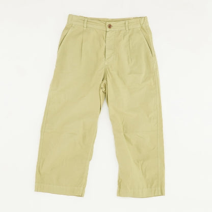 Khaki Solid Active Pants