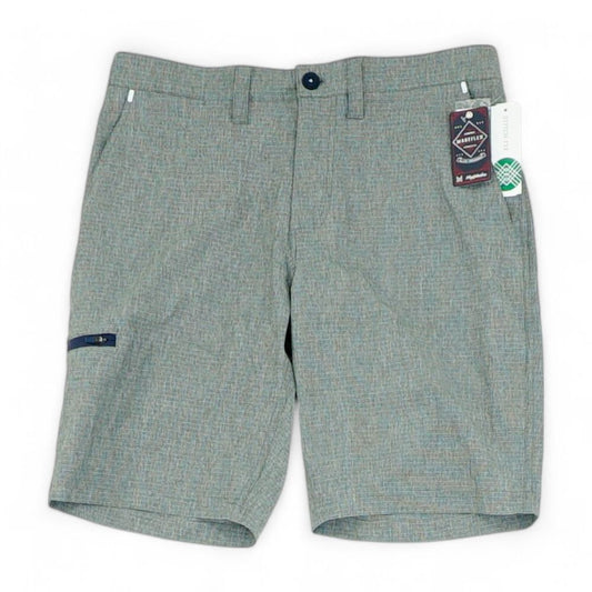 Gray Solid Shorts