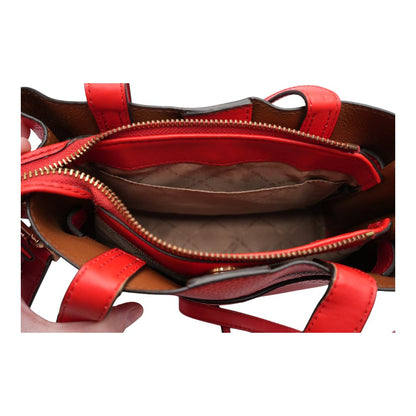 Red Leather Shoulder Bag