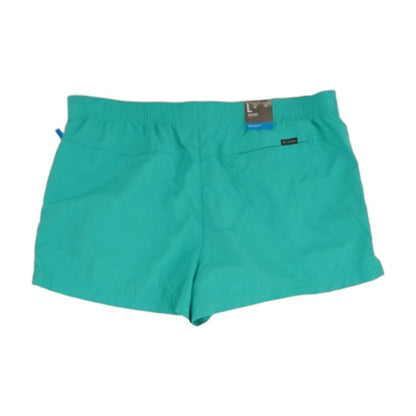 Blue Solid Active Shorts