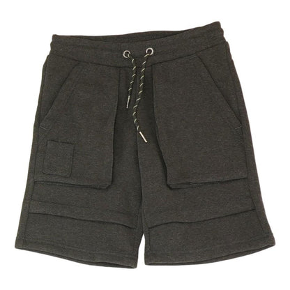 Charcoal Solid Active Shorts