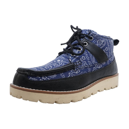 Blue Lace Up Shoes