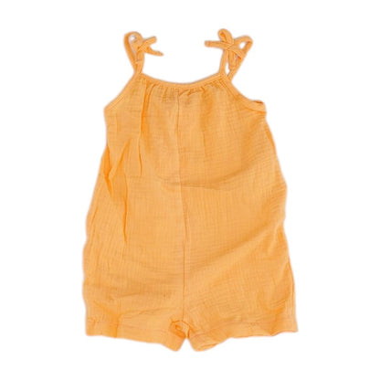 Orange Sleeveless One-Piece