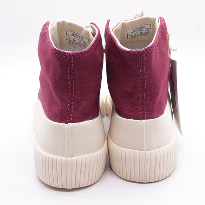 Hi Groove Canvas Cranberry High Top Sneaker