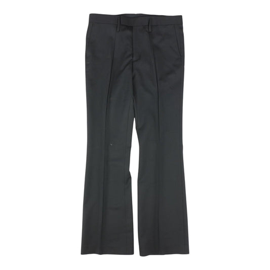 Black Solid Dress Pants