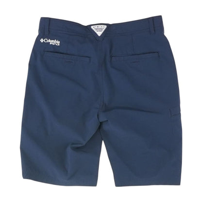 Navy Solid Chino Shorts