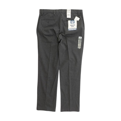 Charcoal Solid Khaki Pants