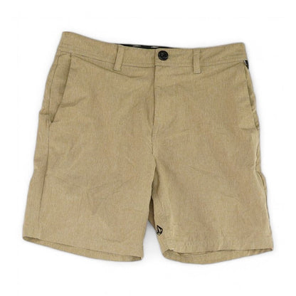 Khaki Solid Shorts