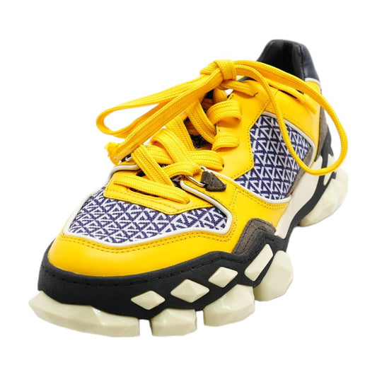 Yellow Diamond X Trainer Low Top Sneakers