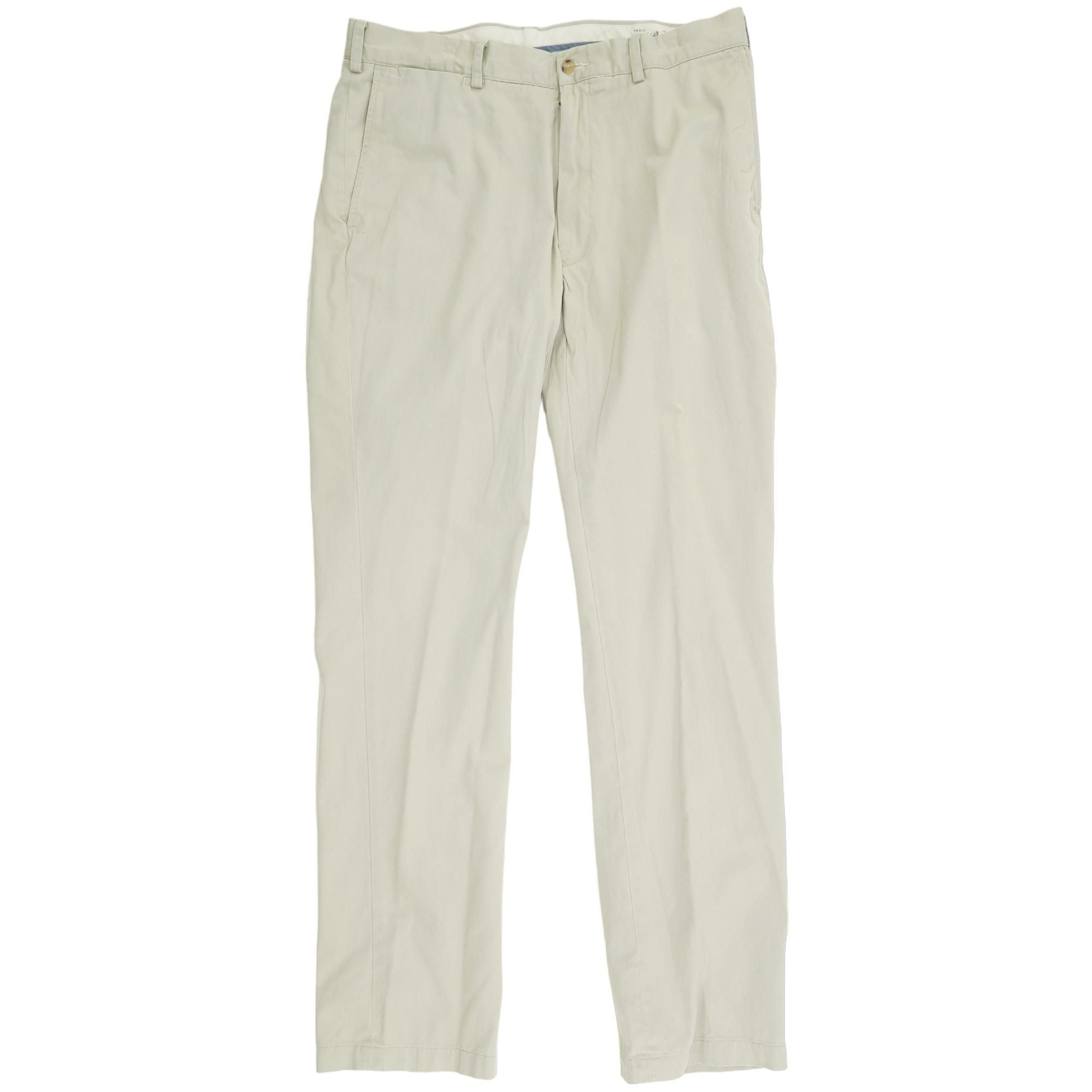 Beige Solid Chino Pants – Unclaimed Baggage