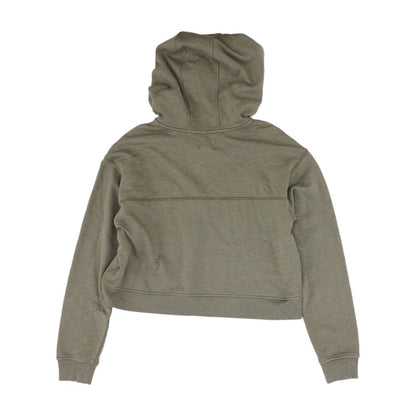 Gray Solid Hoodie