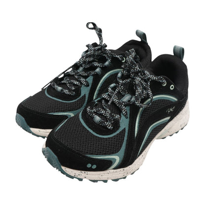 Sky Walk Trail Black Low Top Athletic Shoes