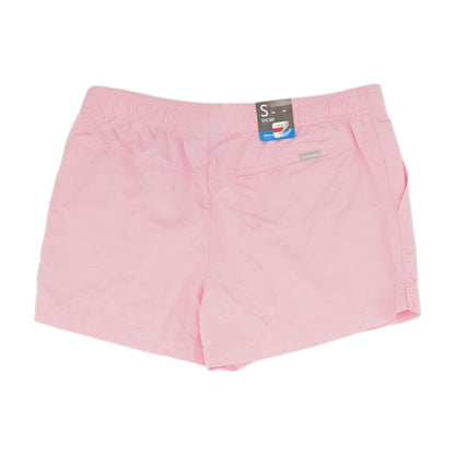 Pink Solid Active Shorts