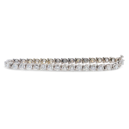 14K White Gold Diamond Tennis Bracelet