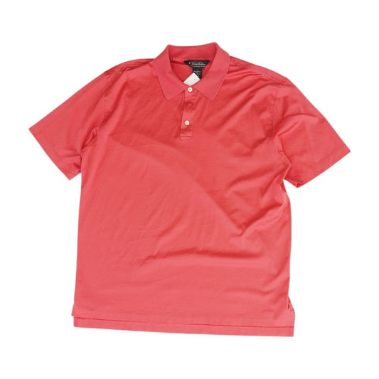 Coral Solid Short Sleeve Polo