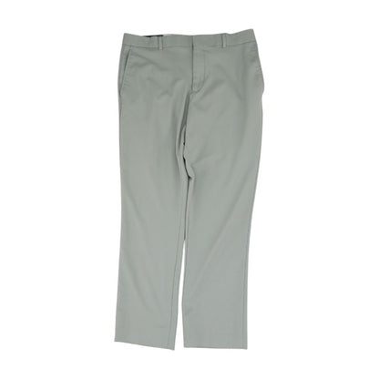 Gray Solid Chino Pants