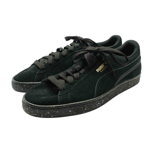 Suede Classic Black Low Top Sneaker