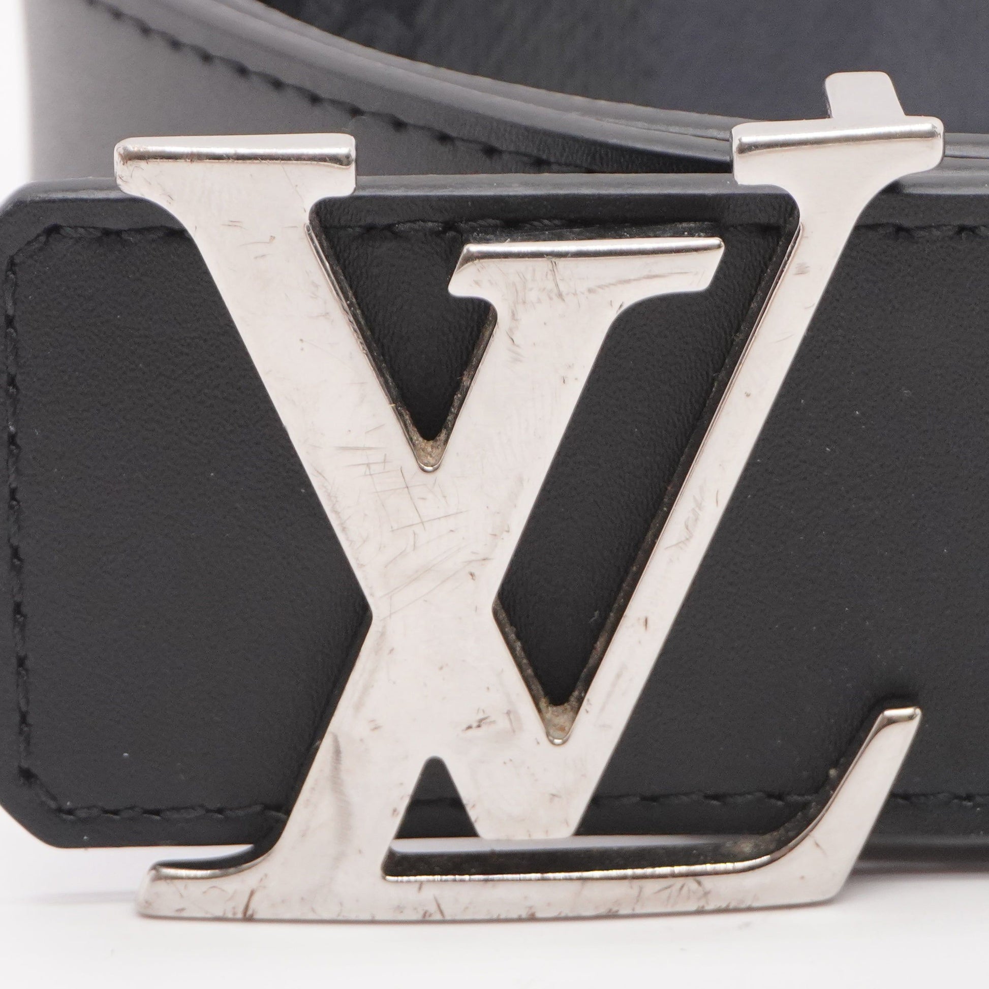 Mens Louis Vuitton Belt Black Damier LV Belt NEW for Sale in