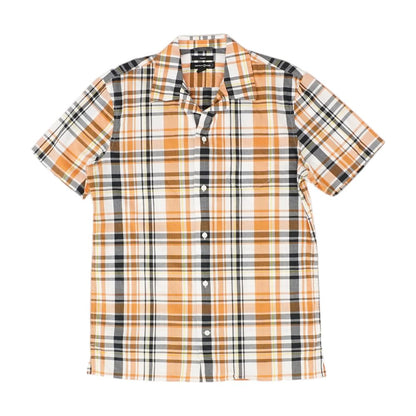 Multi Plaid Short Sleeve Button Down