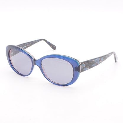 Blue Darjeeling Round Sunglasses