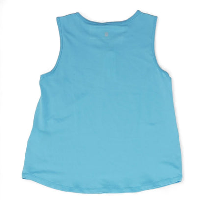 Turquoise Solid Active Tank