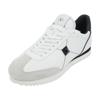 Retro Runner Maxi Stud Leather Sneakers