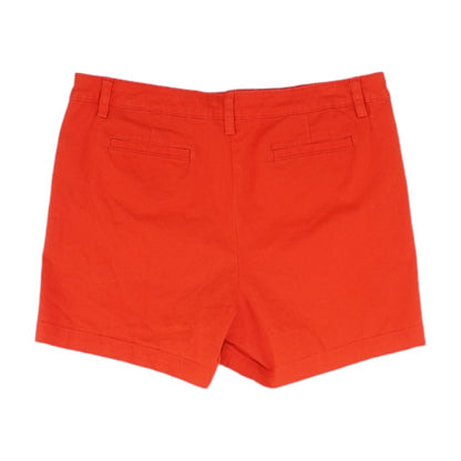 Red Solid Shorts