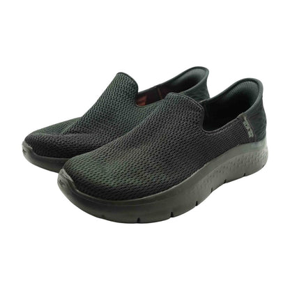 Go Walk Slip-Ins Black Low Top Athletic Shoes