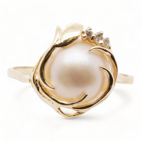 14k mabe pearl ring products for sale