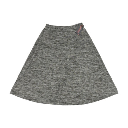 Black Solid Active Skirt