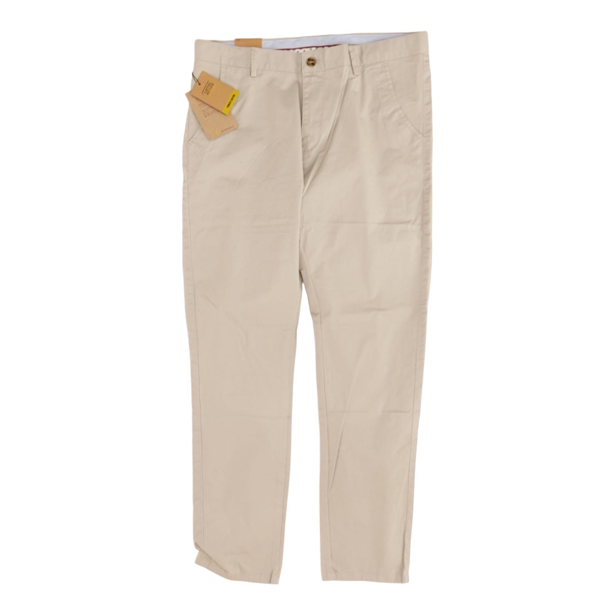 Khaki Solid Chino Pants – Unclaimed Baggage