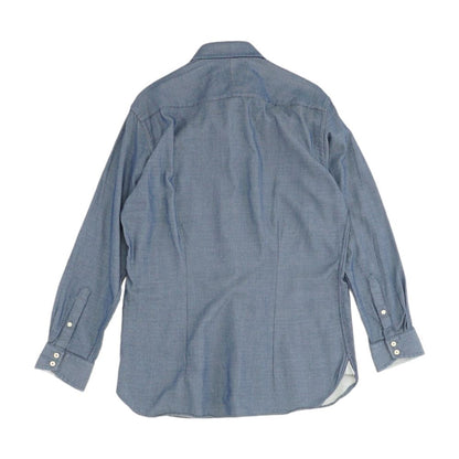 Blue Misc Long Sleeve Button Down