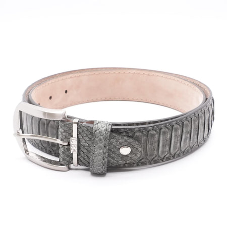 Men's Belt (Silver Buckle) - Shop Snakeskin Handbags