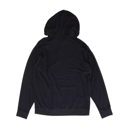 Navy Solid Hoodie Pullover