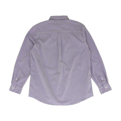 Blue Check Long Sleeve Button Down