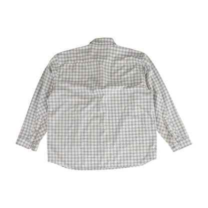 Blue Check Long Sleeve Button Down