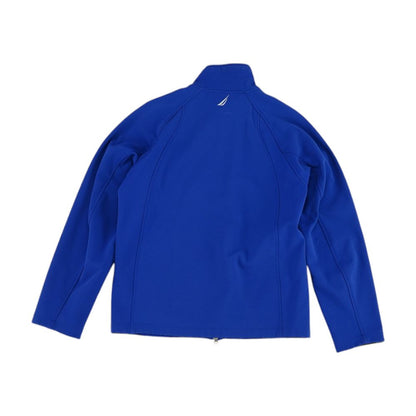 Blue Solid Lightweight Jacket