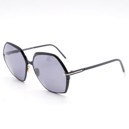 Black TF912 Fonda Square Sunglasses