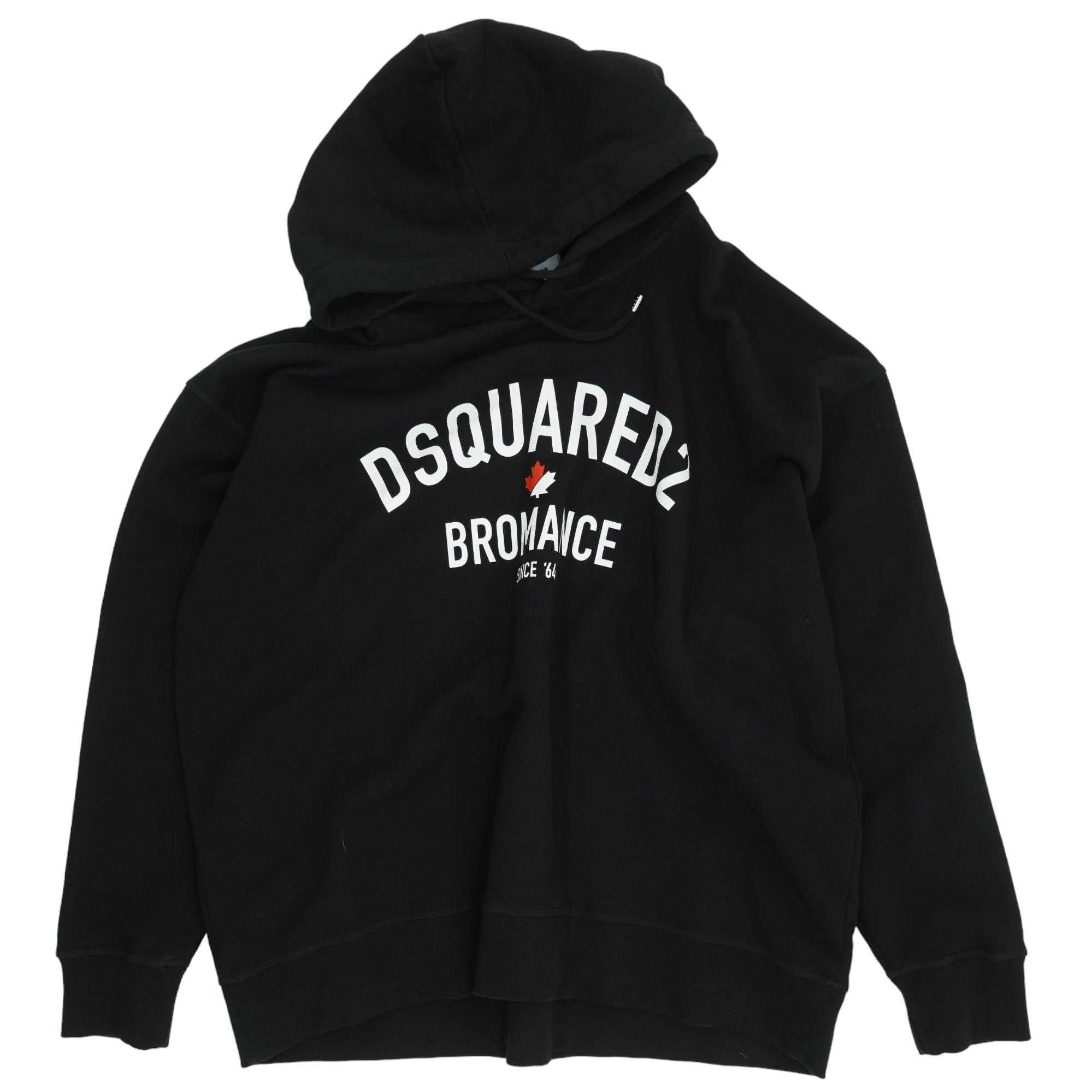 Black Solid Bromance Slouch Hoodie Pullover – Unclaimed Baggage