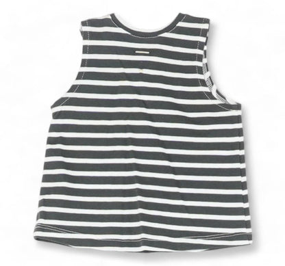 Charcoal Striped Tank